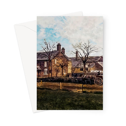 Abbey Farm, Abbey Hulton Greeting Card