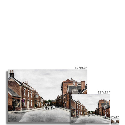 Tean High Street Wall Art Poster