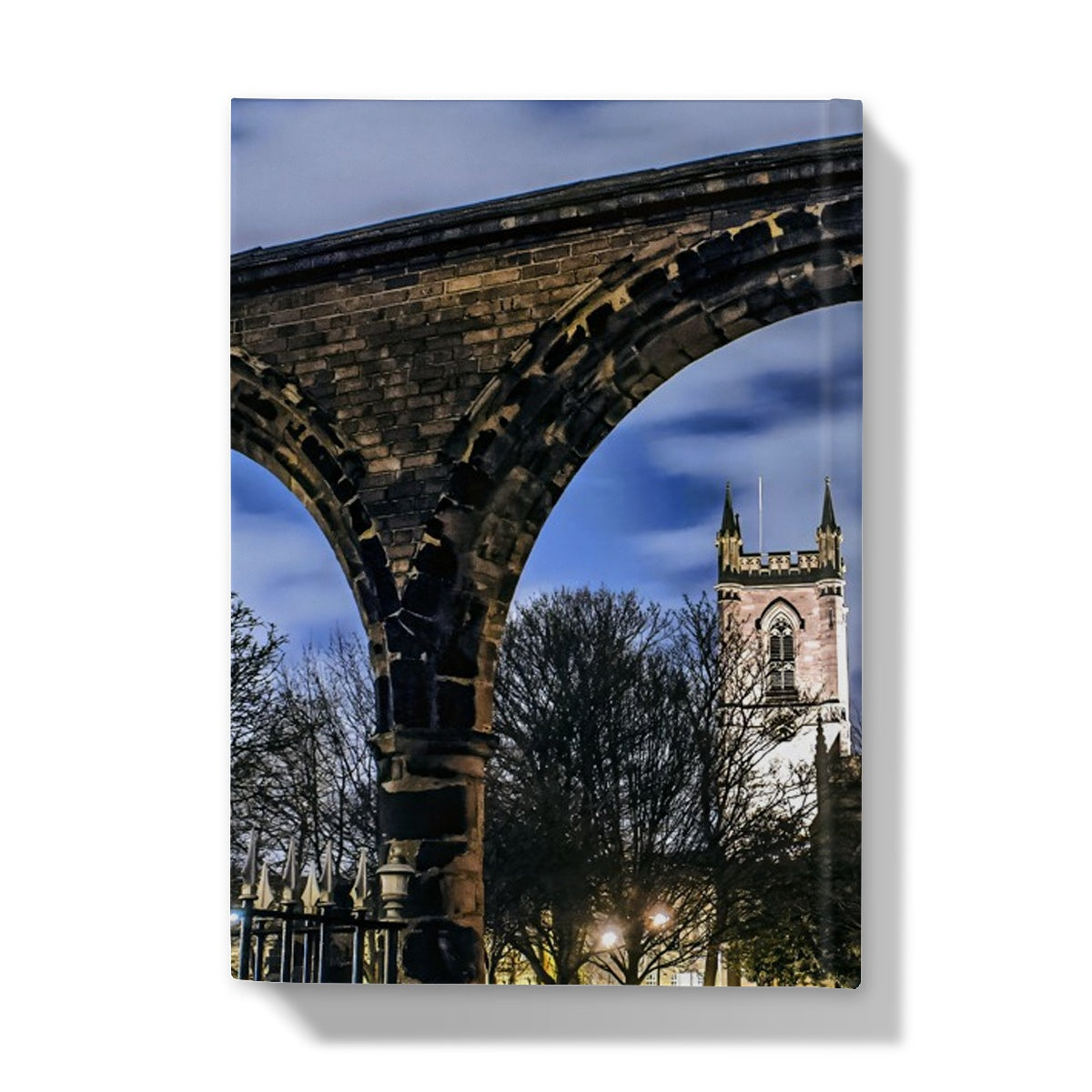 Stoke Minster at Night Hardback Journal